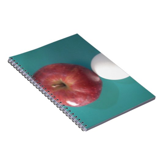 Ontbijtvrienden: Twee eieren $ Een Apple Stilleven Notitieboek (Rechterzijde)