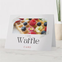 Ontbijtvruchten van wafel en frambozen