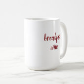 Ontbijtwijn Koffiemok (Voorkant rechts)