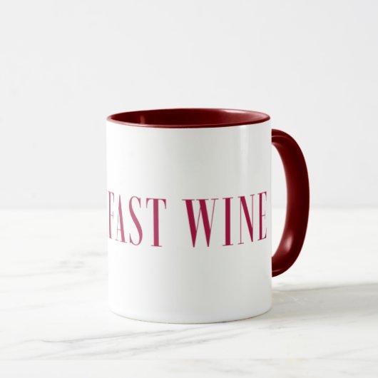 Ontbijtwijnen - Mok koffie (Voorkant rechts)