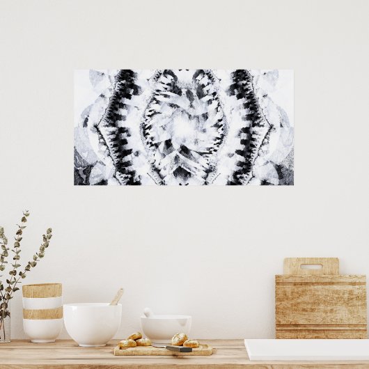 Ontbinden in licht poster (Keuken)