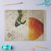  ontbinding van Butterfly en Bowl Tissuepapier (Craft)