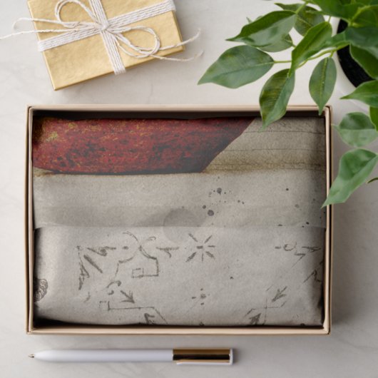  ontbinding van Butterfly en Bowl Tissuepapier (Geschenk)