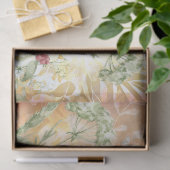 Ontbinding van Floral Butterfly Garden Tissuepapier (Geschenk)