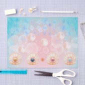 ontbinding van mermaid clam parelboomkwekerij tissuepapier (Craft)