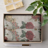 ontbinding van rode en gele bloemen tissuepapier (Geschenk)