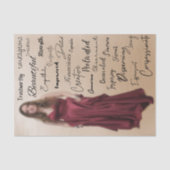 ontbindweefselpapier tissuepapier (Voorkant)