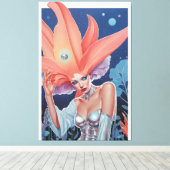 Ontbloemd - Ken Gage Art Canvas Afdruk (Insitu (Houten vloer))