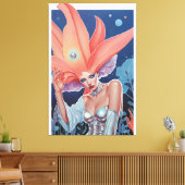 Ontbloemd - Ken Gage Art Canvas Afdruk (Insitu (Woonkamer))