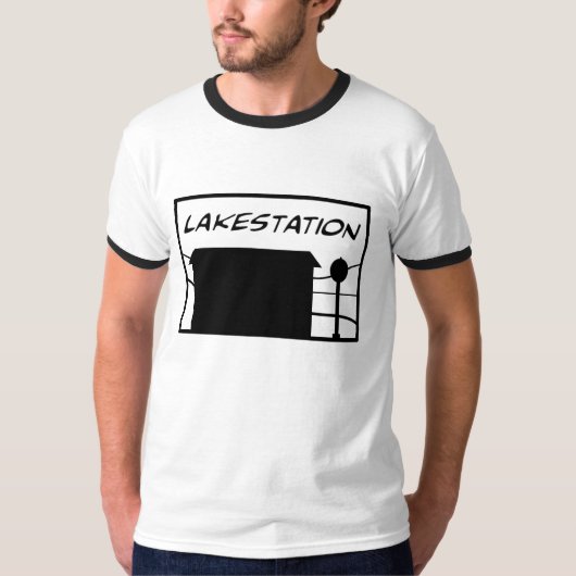 Ontbossing - logo ringer t-shirt (Voorkant)