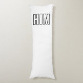 Ontbreekt mijn persoon Body Pillow Lichaamskussen (Voorkant Verticaal)