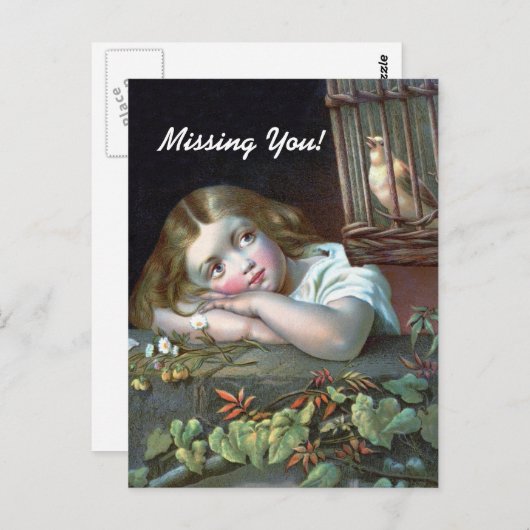 ontbreekt u briefkaart (Voorkant / Achterkant)