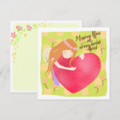 Ontbreekt u in elke hartslagkaart feestdagenkaart (Voorkant / Achterkant)