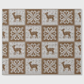 Ontbreekt  winterpatroon, naadloos decoratief cadeaupapier (Vlak)