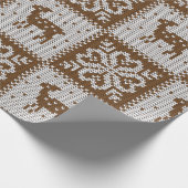 Ontbreekt  winterpatroon, naadloos decoratief cadeaupapier (Hoek)