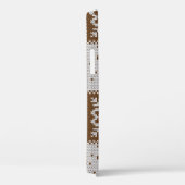 Ontbreekt winterpatroon, naadloos decoratief Case-Mate iPhone case (Achterkant / Rechts)