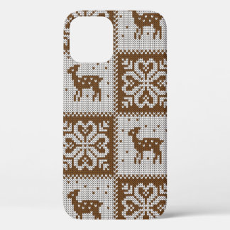 Ontbreekt  winterpatroon, naadloos decoratief Case-Mate iPhone case