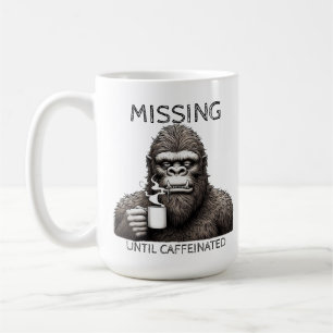 Ontbreken tot cafeïnehoudende - Bigfoot Coffee Mok