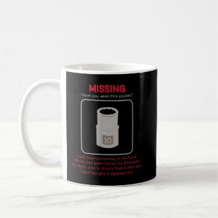 Ontbrekend 10mm Socket Funny Mechanic Koffiemok