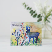 Ontbrekend Briefkaart (Staand voorkant)