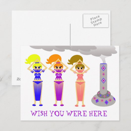 Ontbrekend Briefkaart (Voorkant / Achterkant)