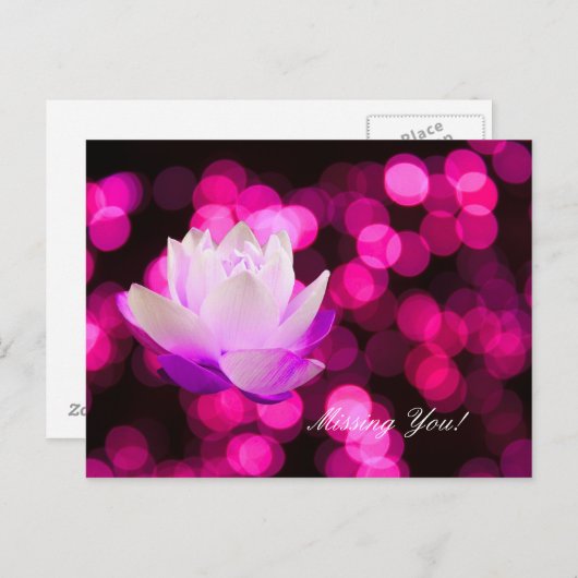 Ontbrekend briefkaart (Voorkant / Achterkant)