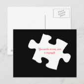 Ontbrekend Briefkaart (Voorkant / Achterkant)