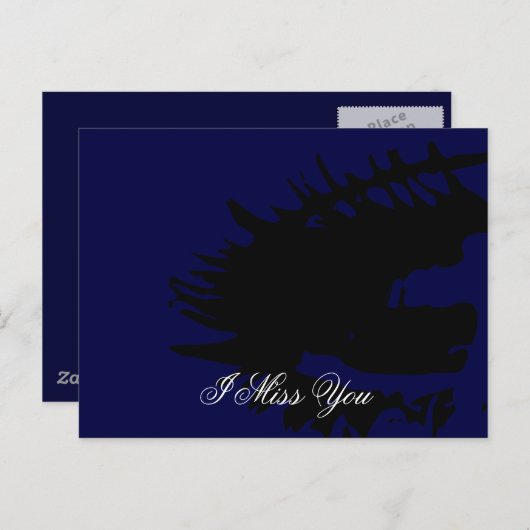 Ontbrekend Briefkaart (Voorkant / Achterkant)