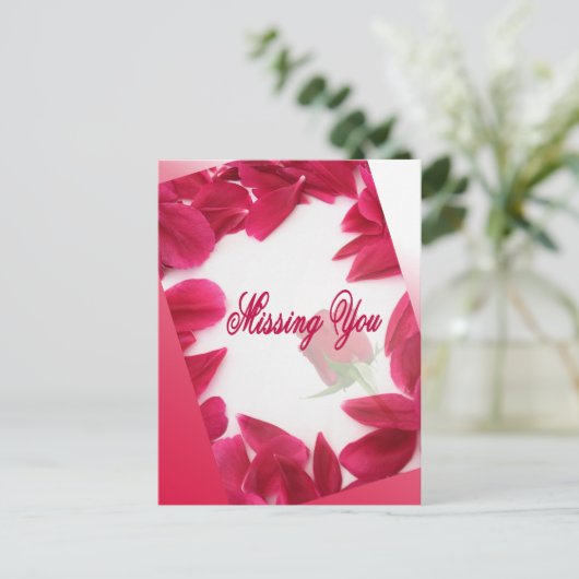 Ontbrekend - briefkaarten (Staand voorkant)