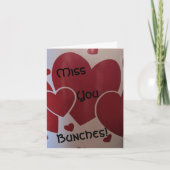 Ontbrekend een geliefde kaart (Voorkant)