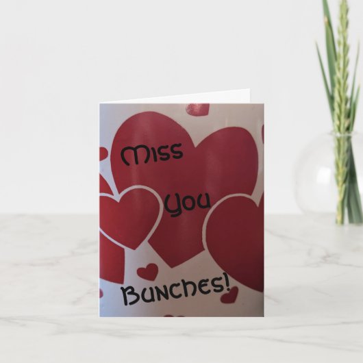 Ontbrekend een geliefde kaart (Voorkant)