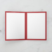 Ontbrekend hart feestdagen kaart (Binnen)