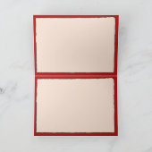 Ontbrekend hart feestdagen kaart (Binnen)