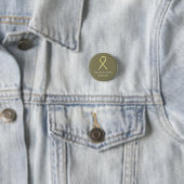 Ontbrekend in actie (MIA) Bewustmakingspijn van he Ronde Button 3,2 Cm (In situ)
