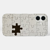 Ontbrekend Jigsee Puzzle Piece White Case-Mate iPhone Case (Achterkant (horizontaal))