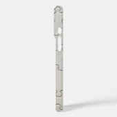 Ontbrekend Jigsee Puzzle Piece White Case-Mate iPhone Case (Achterkant / Links)