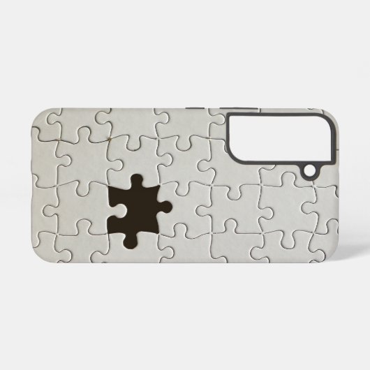 Ontbrekend Jigsee Puzzle Piece White Samsung Galaxy Hoesje (Achterkant horizontaal)