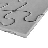 Ontbrekend Jigsee Puzzle Piece White Snijplank (Hoek)