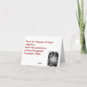 Ontbrekend Kaart (Achterkant)