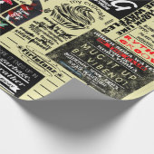 Ontbrekend nieuwspapier cadeaupapier (Hoek)