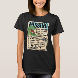 Ontbrekend Pet Tyrannosaurus Rex Funny T-Rex Dinos T-shirt