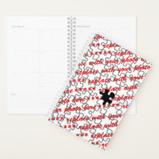Ontbrekend Puzzelstuk (Voeg Foto Toe) Planner