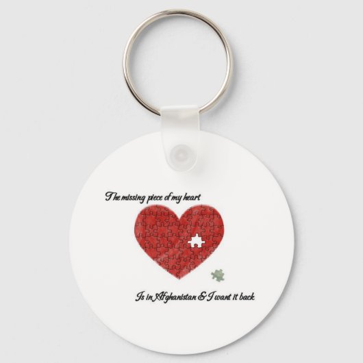 Ontbrekend stuk Afghanistan Sleutelhanger (Voorkant)