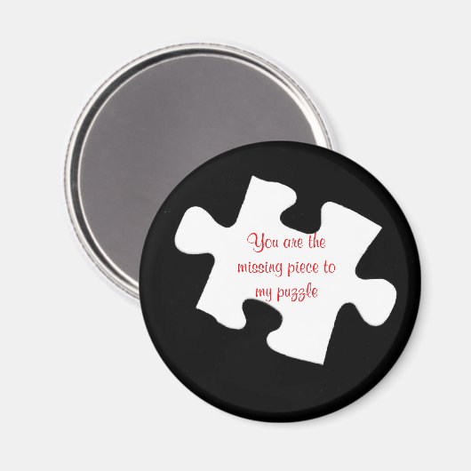 Ontbrekend stuk magneet (Voorkant / Achterkant)