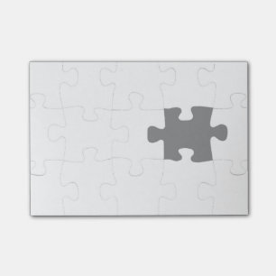 Ontbrekend stuk post-it® notes