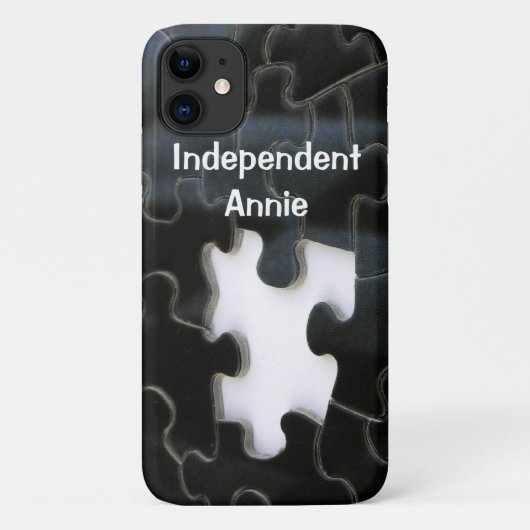 Ontbrekend stuk puzzelstuk Case-Mate iPhone case (Achterkant)