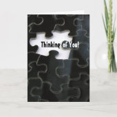 Ontbrekend stuk puzzelstuk kaart (Voorkant)