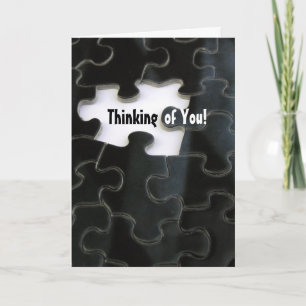 Ontbrekend stuk puzzelstuk kaart