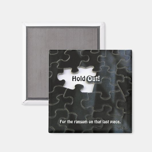 Ontbrekend stuk puzzelstuk magneet (Voorkant / Achterkant)