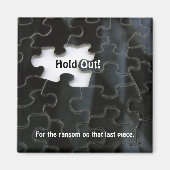 Ontbrekend stuk puzzelstuk magneet (Voorkant)